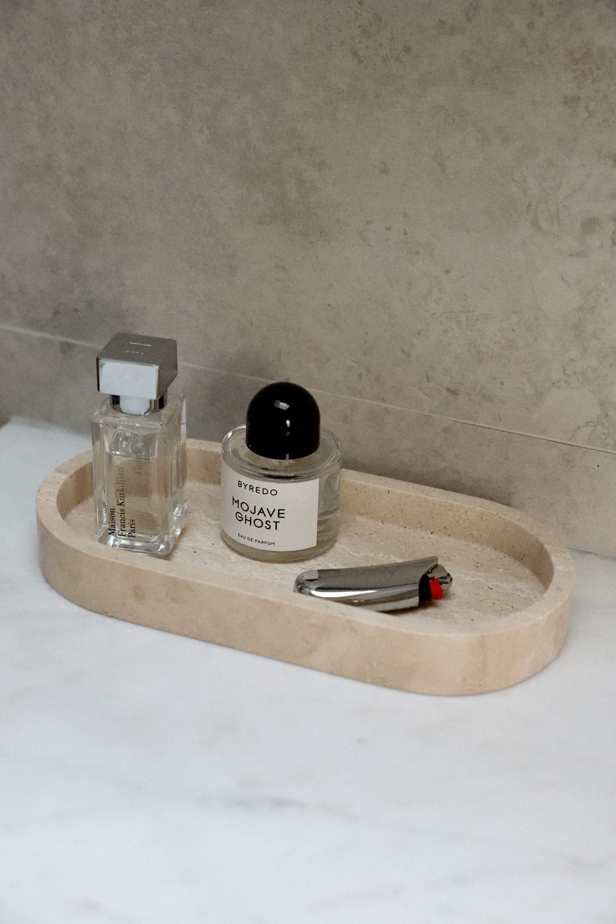 Alessa Travertine Tray