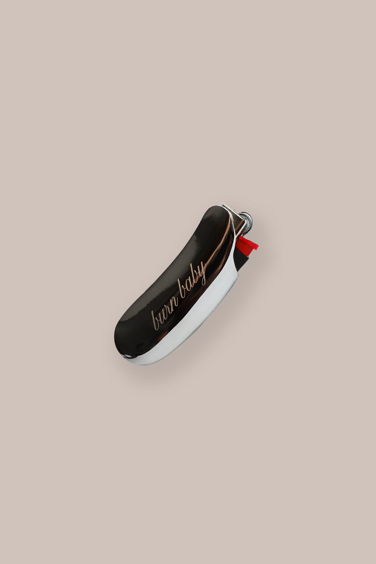 Burn Baby Chrome Lighter Case