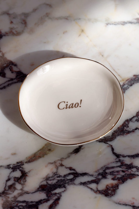 Ciao Ceramic Plate