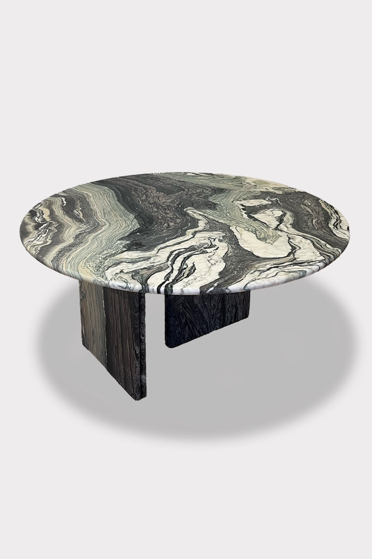 Cipollino Ondulato Marble Coffee Table