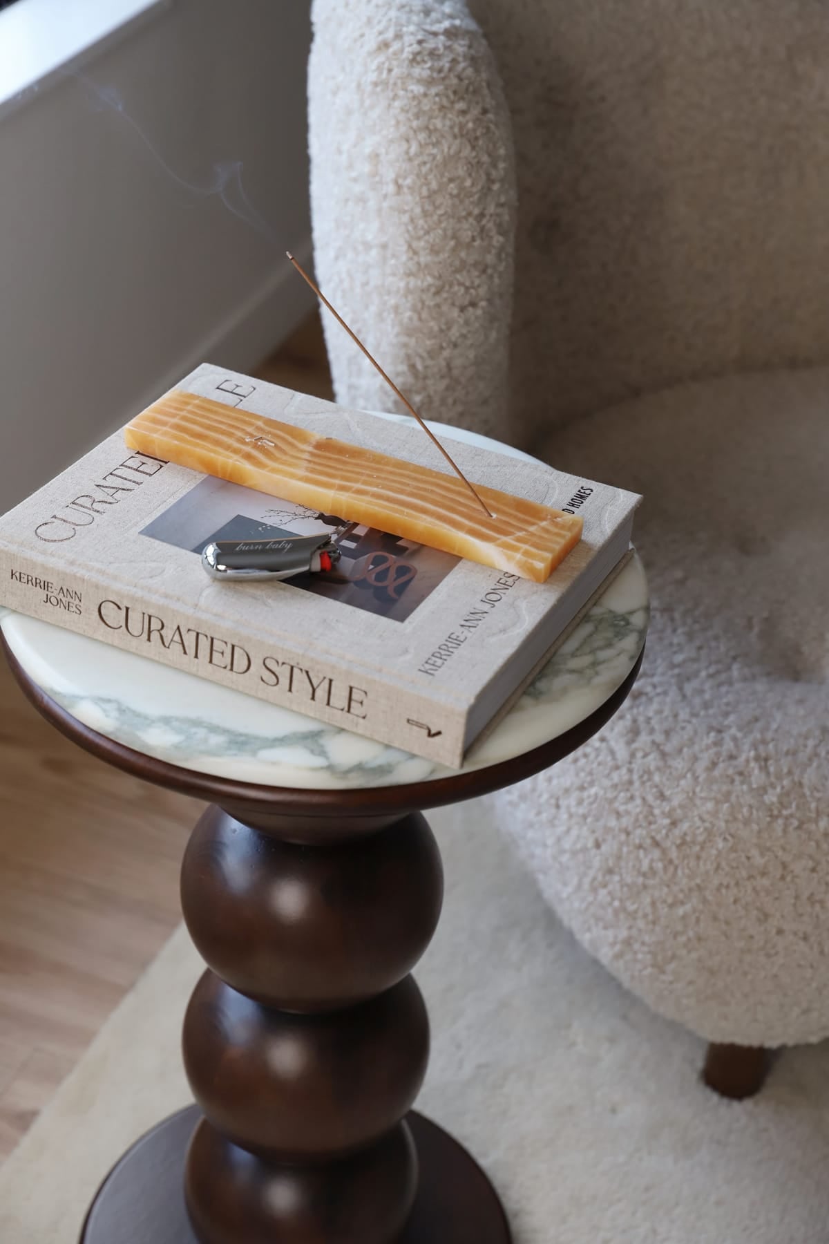 Franca Incense Holder | Honey Onyx – Pompeii Home