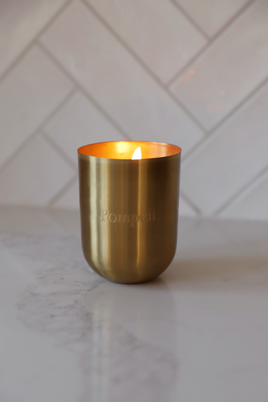 MILAN | Solid Brass Candle